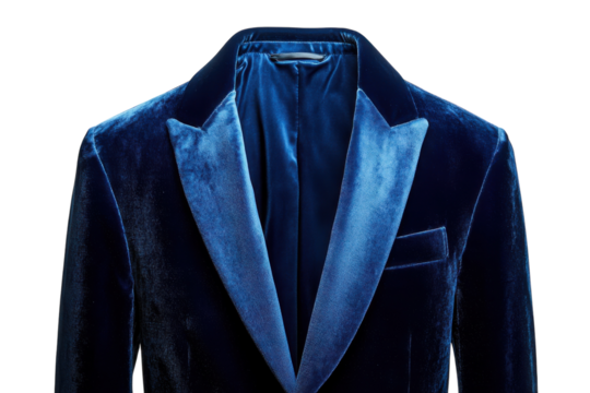 Luxurious teal velvet blazer elegant design rich texture sophisticated style perfect for evening