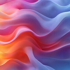 Fototapeta premium Abstract Colorful Waves Flowing Gradient Design
