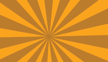 Brown Abstract Sun Ray Background Design