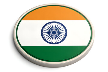 india flag button, Indian flag logo, stamp, icon, stiker