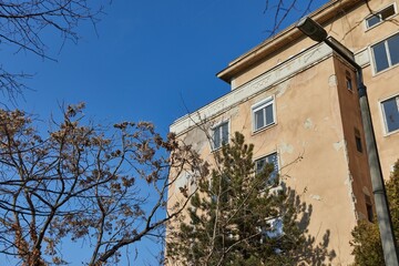 Townhouses in a European Town
