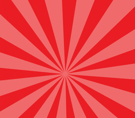 Obraz premium Pink Sunburst Background with Retro Radial Glowing Rays Puppy Pink Starburst Abstract Design.