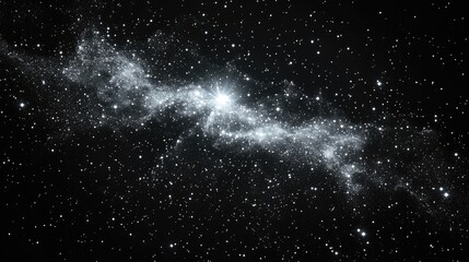 A breathtaking view of a distant galaxy showcasing vibrant starlit patterns and cosmic wonder in the universe