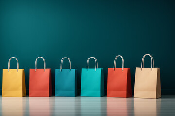 colorful shopping bags