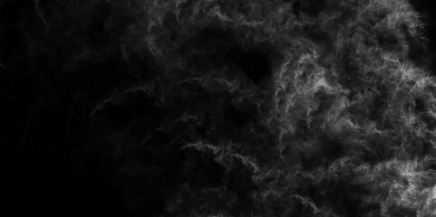 White cumulus clouds smoky illustration. abstract realistic fog or mist isolated cloud, sky with puffy. Abstract Black grey Sky with white cloud, marble texture background. Old grunge textures design.