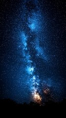 Obraz premium Majestic Milky Way galaxy