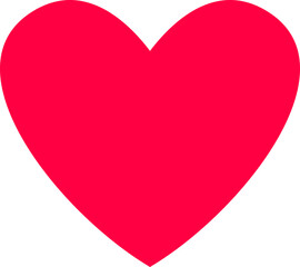 Love symbol, heart icon