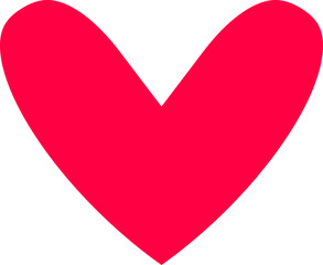 Love symbol, heart icon