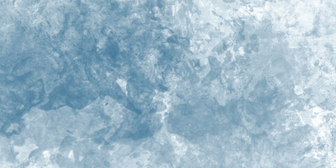 Abstract blue watercolor splash with fluid brush strokes and soft edges

