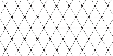 black network. futuristic connection technology background with dots and lines for desktop. Structure molecule and communication. Template for science technology presentation, Vector illustration.	