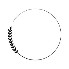 Laurel Wreaths and Circular Frames for Decorative and Award