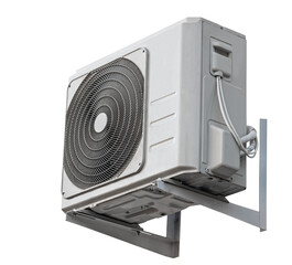 air conditioning compressor isolated on white