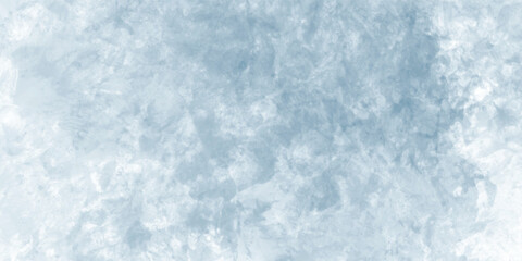 Obraz premium Cloudy hand-painted watercolor backdrop in icy blue tones with subtle textures