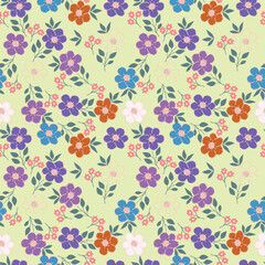 Abstract Handmade Floral textile patterns with digitally enhanced seamless, perfect for wall art, stylish fashion prints, and versatile wrapping paper.
