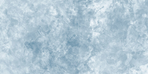 Watercolor background in cool blue shades with organic splatters and ink diffusion

