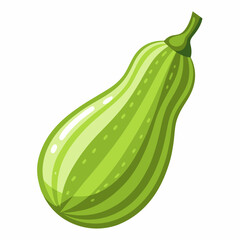 Eggplant a white background 