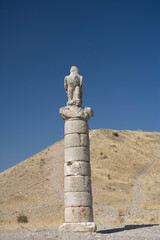 T&uuml;rkiye Mesopotamia Park Mount Nemrut on a Sunny Spring Day