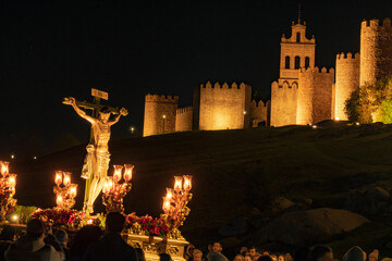 semana santa en Avila