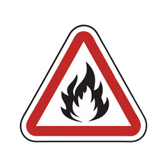 fire warning sign