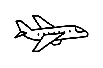 airplane transparent background for web and graphic design