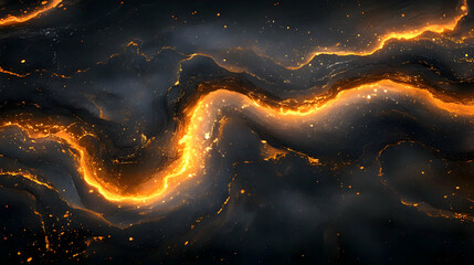 Abstract Cosmic Fire Energy Flow