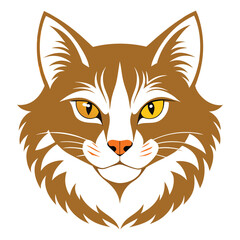 Fototapeta premium A mesmerizing--high-contrast-vector-illustration 