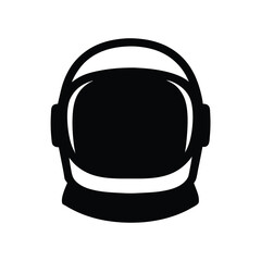 Fototapeta premium Stylized depiction of an astronaut helmet for space travel and exploration