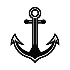 Outline Anchor Icon for Foundation