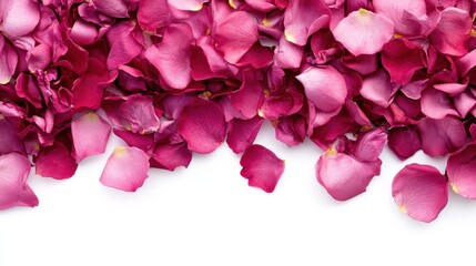 Obraz premium A close-up of pink rose petals.