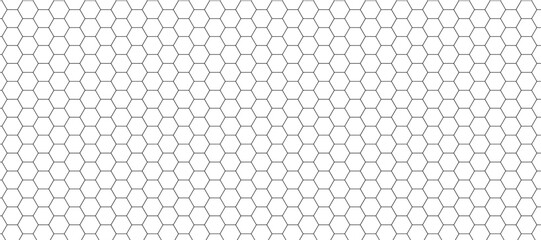 Seamless hexagon pattern on a clean white background, modern and minimalistic design. Geometric layout with evenly spaced hexagons, subtle shadows for depth, high-resolution vector style. 