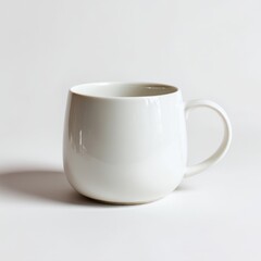 Fototapeta premium Ceramic mug isolated on white background