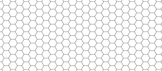 Seamless hexagon pattern on a clean white background, modern and minimalistic design. Geometric layout with evenly spaced hexagons, subtle shadows for depth, high-resolution vector style. 