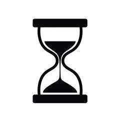 hourglass vector illustration