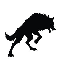 Naklejka premium wolf vector illustration