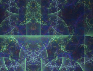 Imaginatory fractal abstract background Image