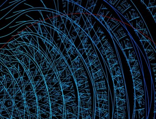 Imaginatory fractal abstract background Image