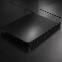 Deep black, mirror-like aluminum surface  Highly polished, reflective metallic texture , material, background, mirror