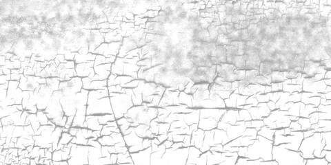 White Cracked Surface Texture. Grunge Abstract Background for Design and Restoration Project
