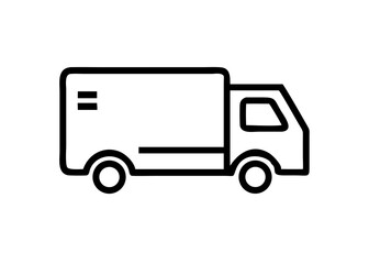 delivery truck svg transparent background for web and graphic design