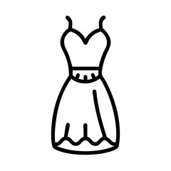 dress svg transparent background for web and graphic design