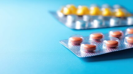 Medicine Pills Tablets Blister Pack Pharmacy Healthcare Pharmaceutical Drugs Treatment Health