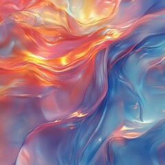 Fototapeta premium Iridescent abstract background with texture