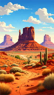 Monument Valley, Arizona and Utah