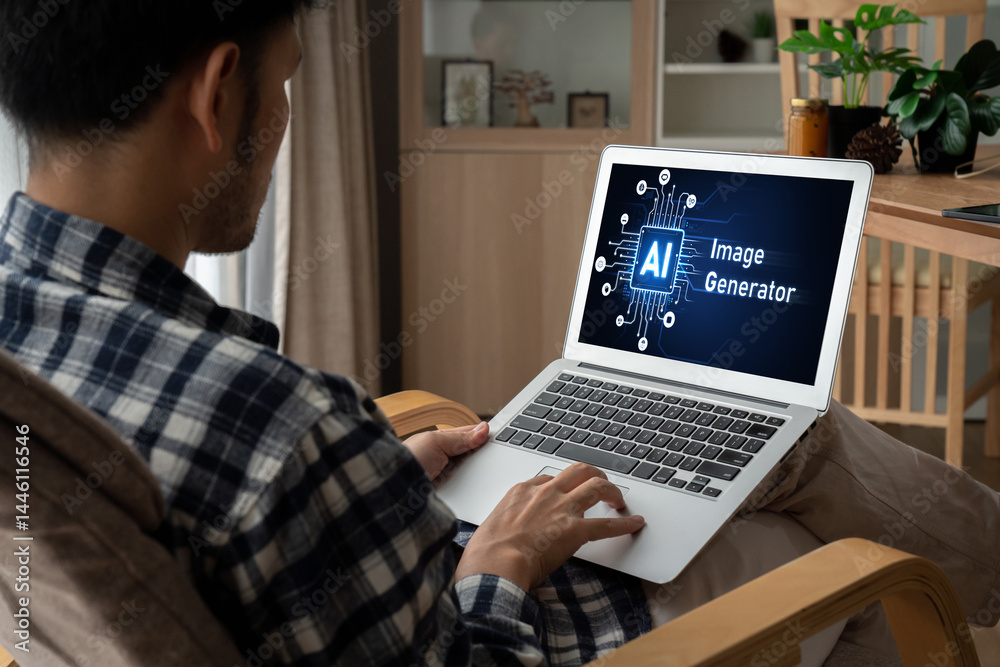 Poster generative ai virtual assistant tools for prompt engineer and user for ease of engage artificial int