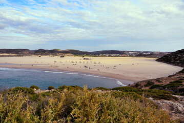 praja de bordeira carrapateira algarve portugal	