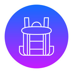 Army Backpack Icon