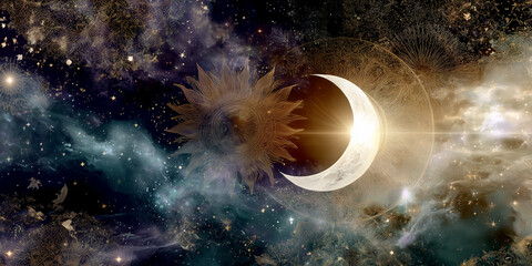 Abstractions and scenes on the theme of astrology