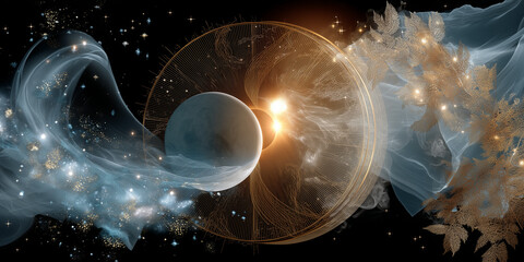 Abstractions and scenes on the theme of astrology