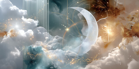 Abstractions and scenes on the theme of astrology