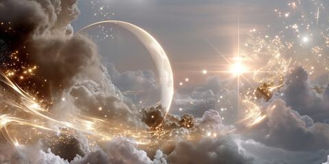 Abstractions and scenes on the theme of astrology